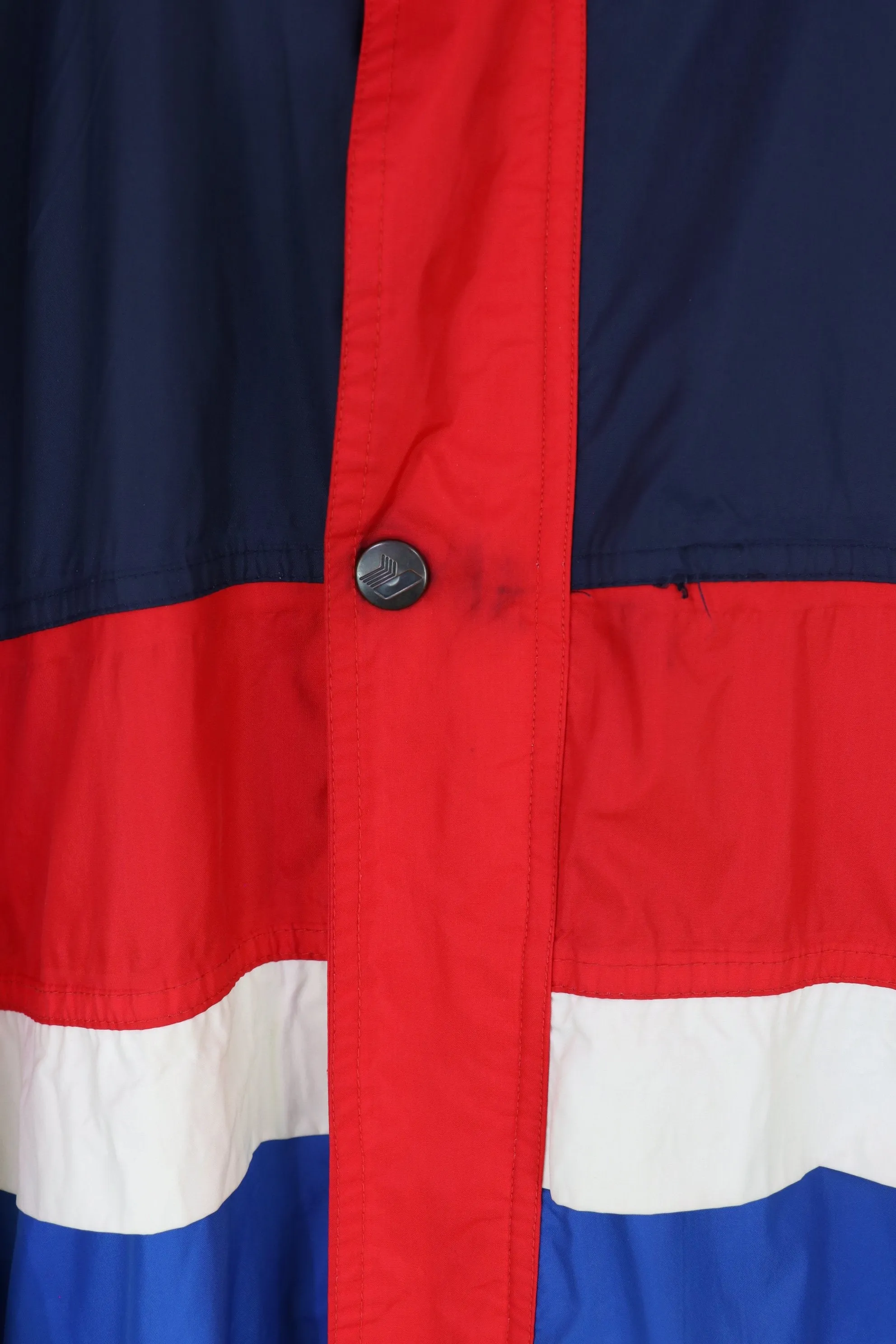 K-Way Jacket Navy/Red/Blue XXL