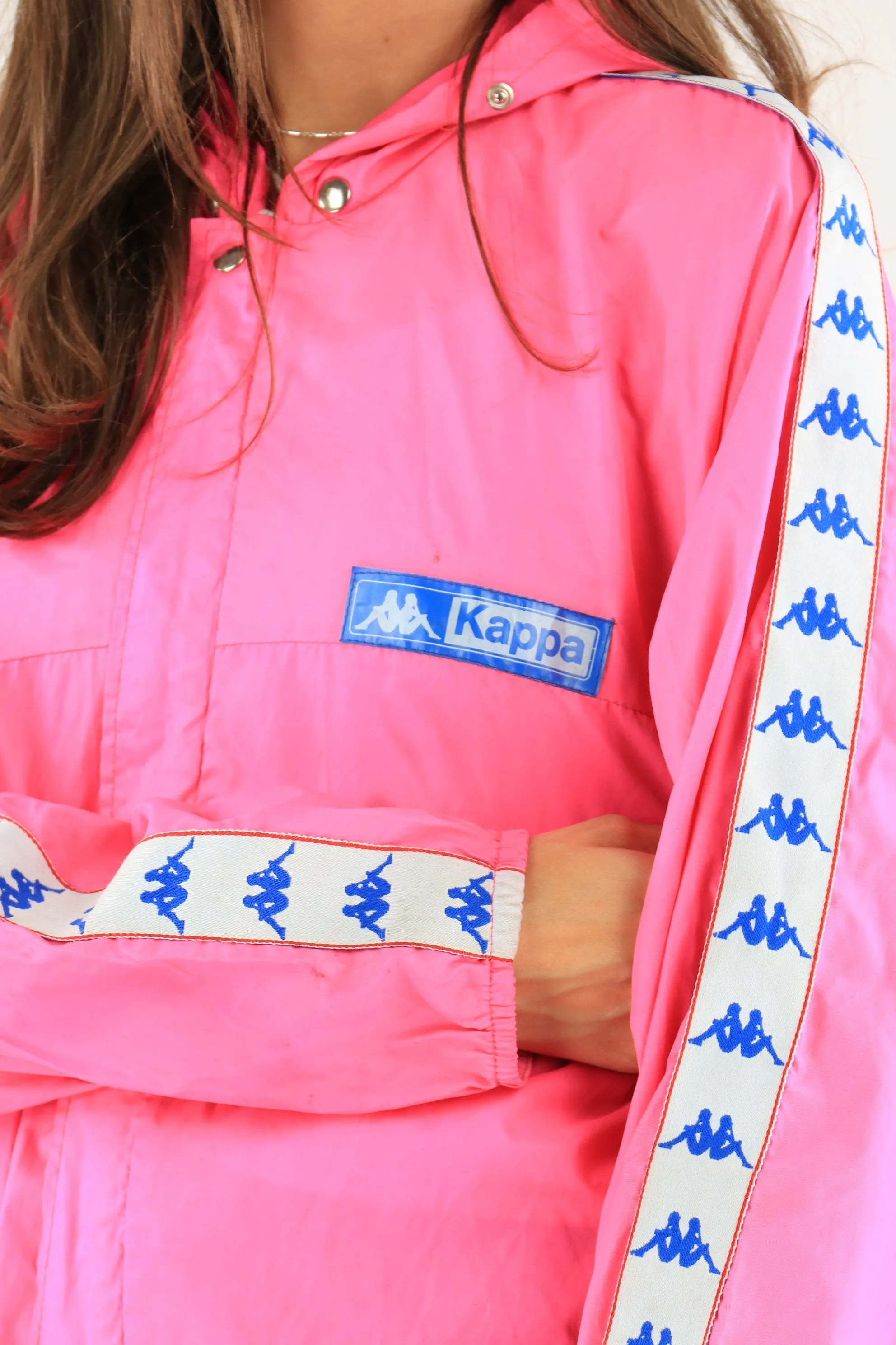 Kappa Rain Jacket Pink Large