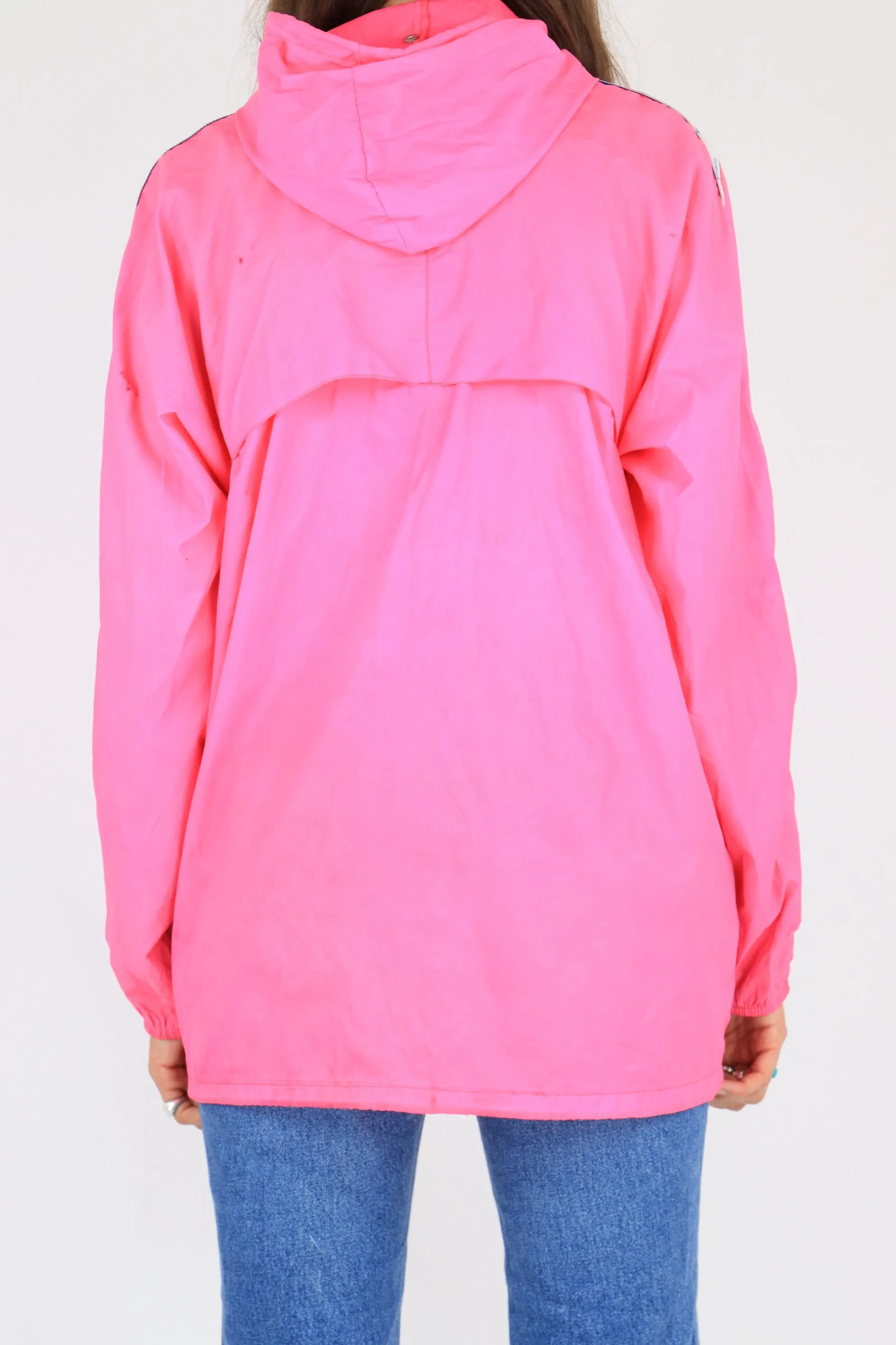 Kappa Rain Jacket Pink Large