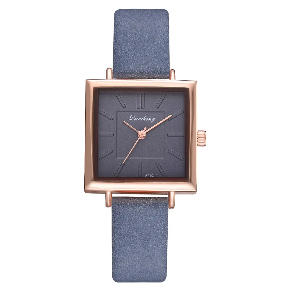 Leecnuo Women's Minimalist Watch Modern Square Quartz Wristwatch Ladies Fashion Watches Luxury Brand Bracelet Watch