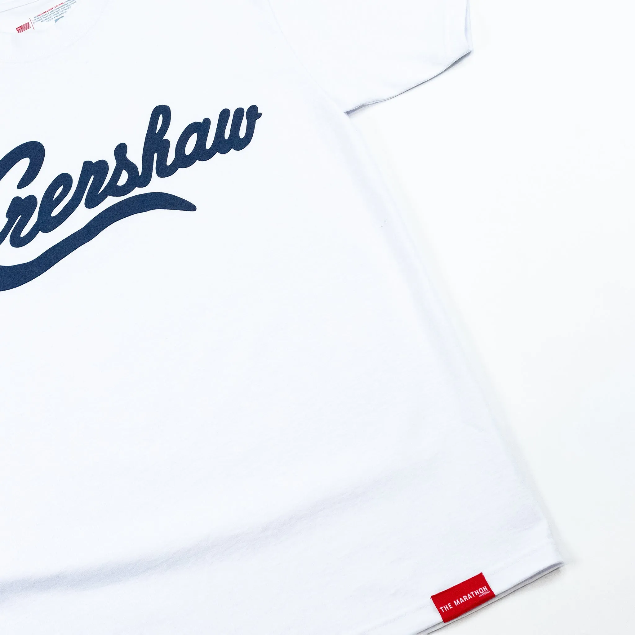 Limited Edition Crenshaw T-Shirt - White/Navy