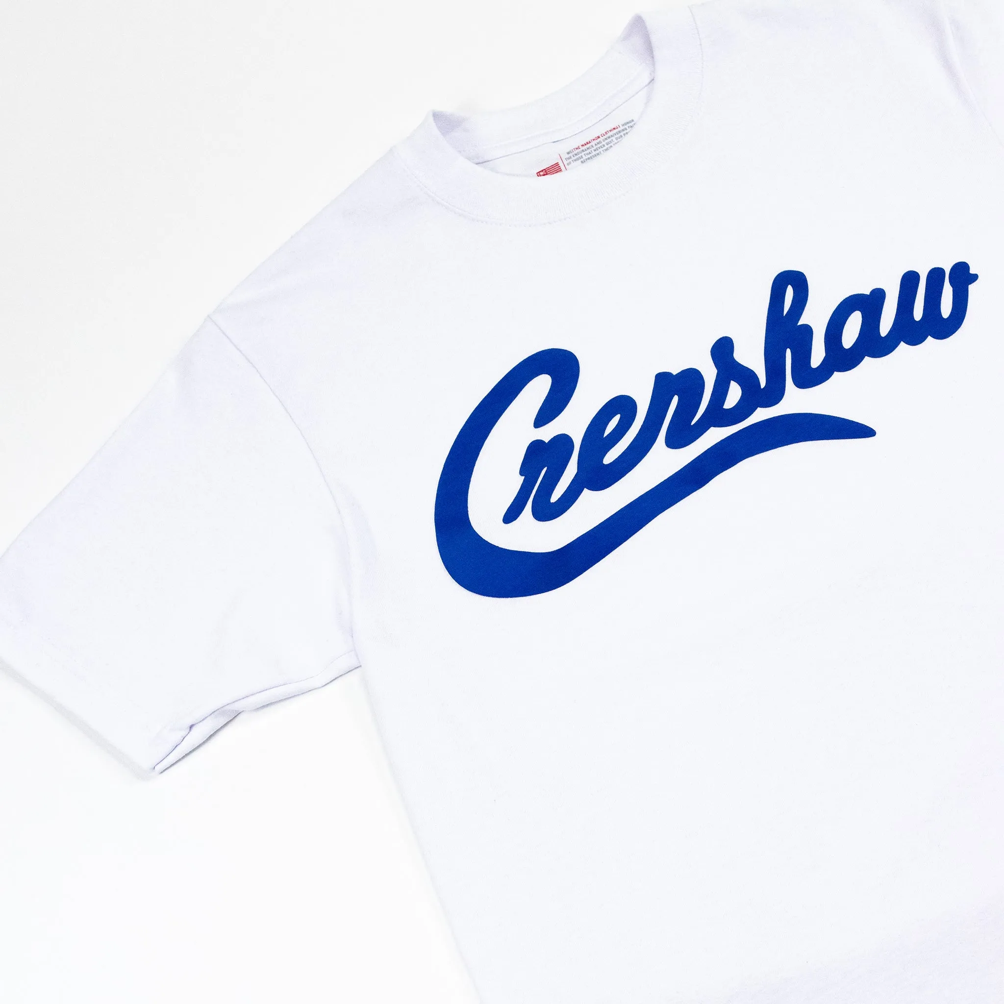 Limited Edition Crenshaw T-Shirt - White/Royal