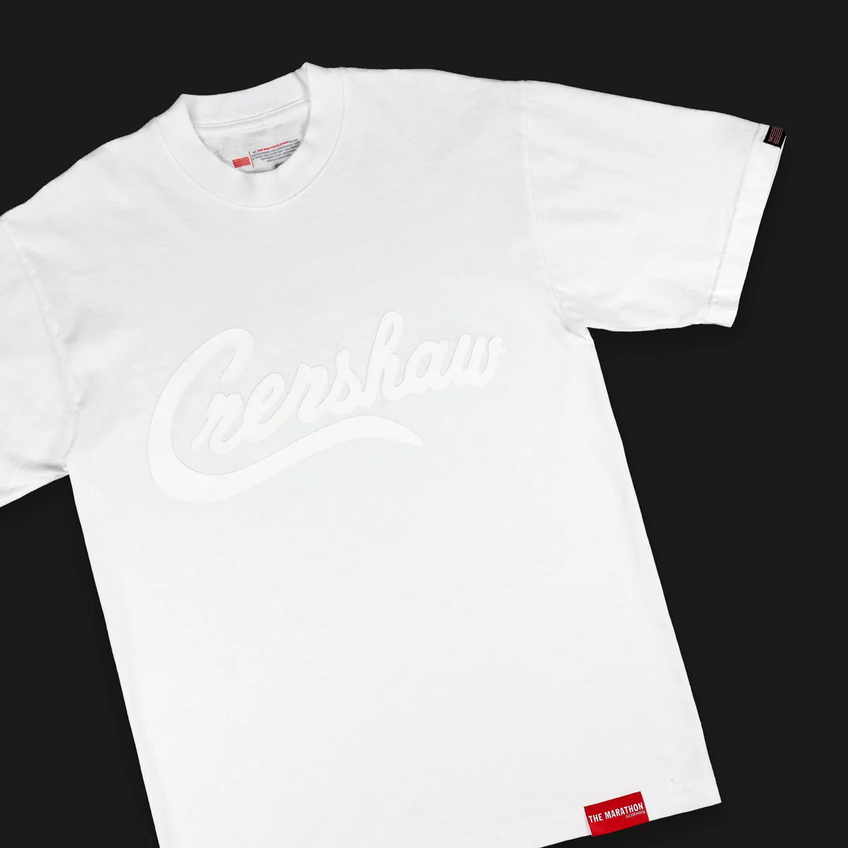 Limited Edition Crenshaw T-Shirt - White/White