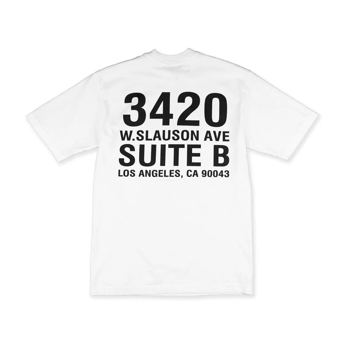 Limited Edition Slauson Tee’s T-Shirt - White