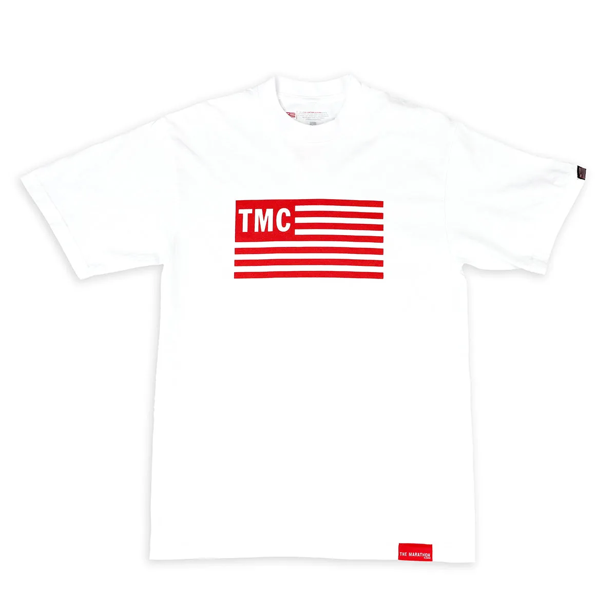 Limited Edition TMC Flag T-Shirt - White/Red