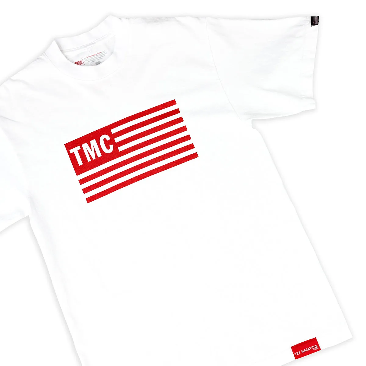 Limited Edition TMC Flag T-Shirt - White/Red