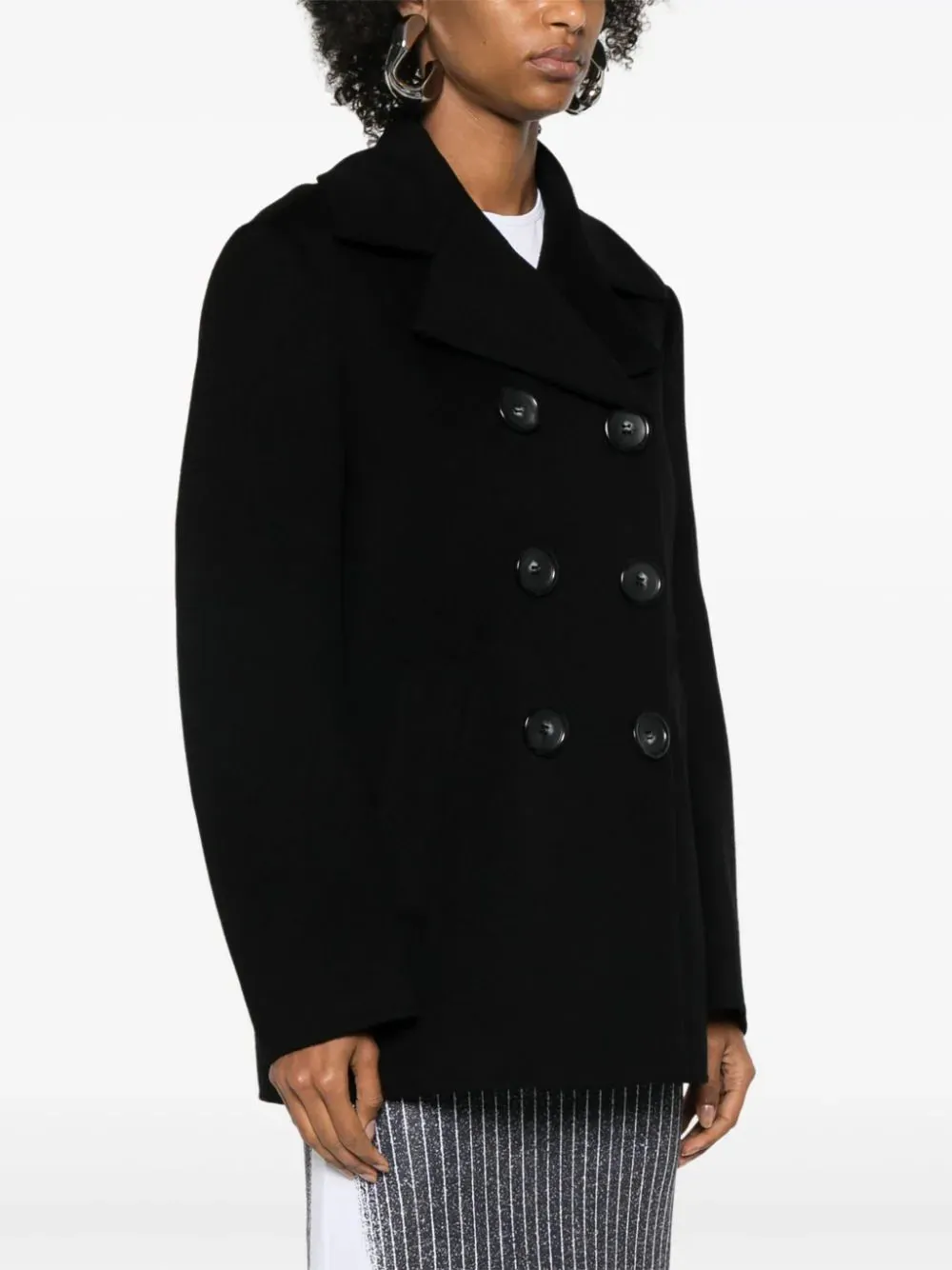 Livorno Peacoat in Black