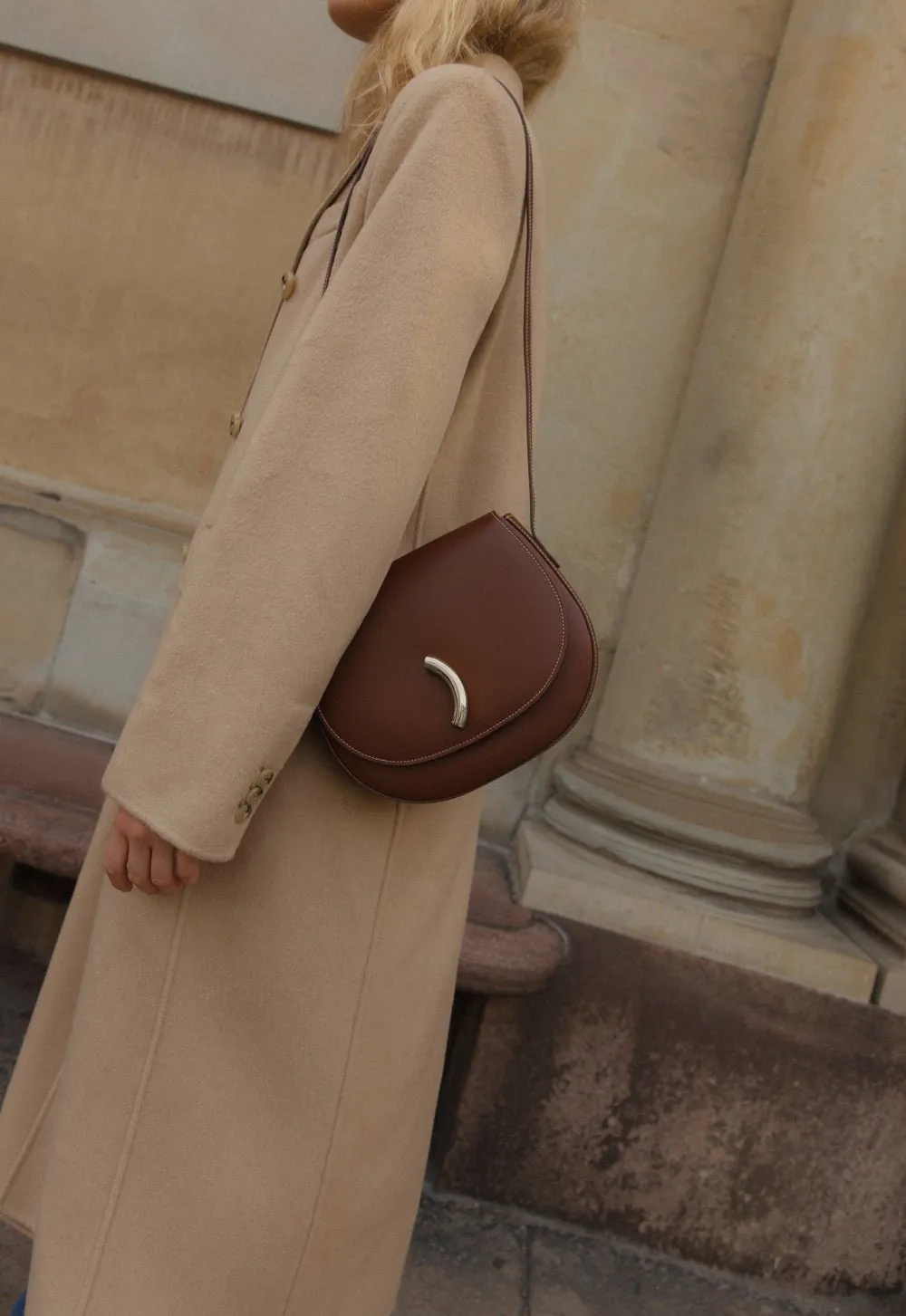 Maccheroni Saddle Bag Chestnut