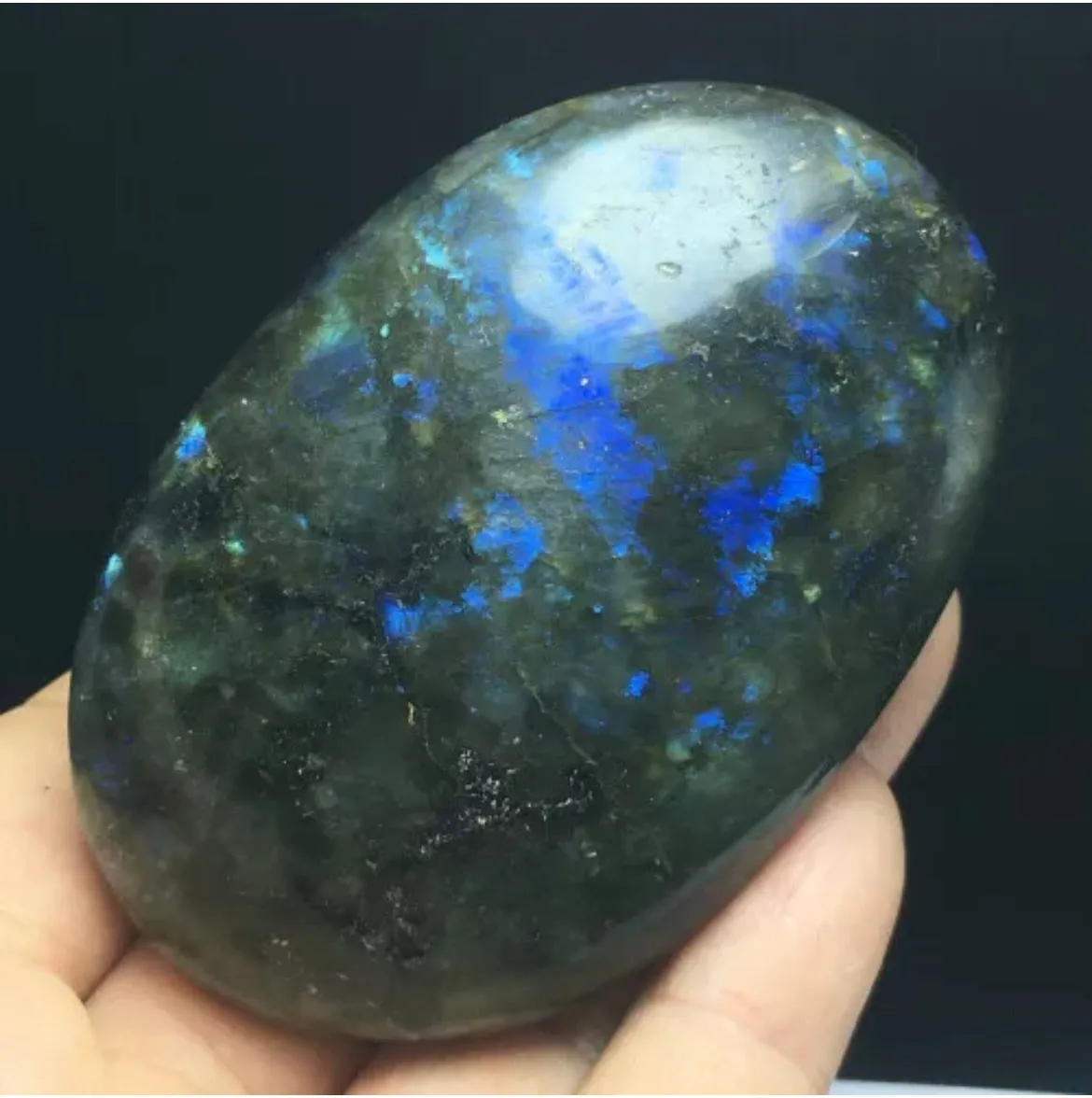 Natural Labradorite with Blue Flash