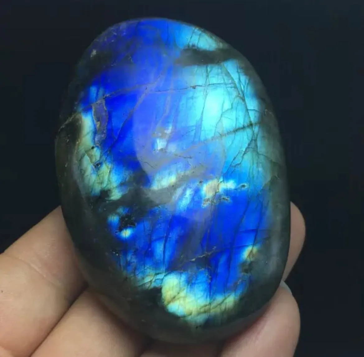 Natural Labradorite with Blue Flash