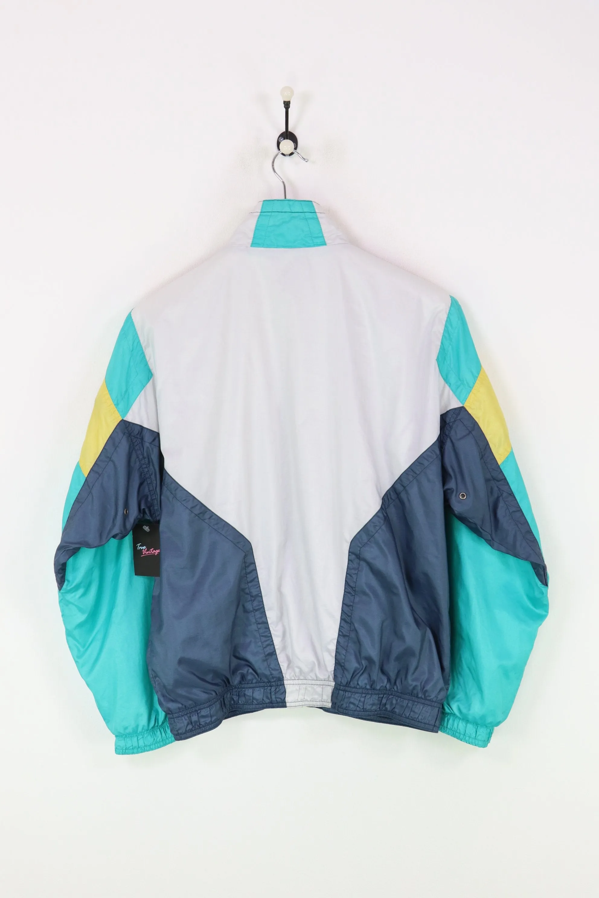 Nike Shell Suit Jacket Navy/White/Green Small