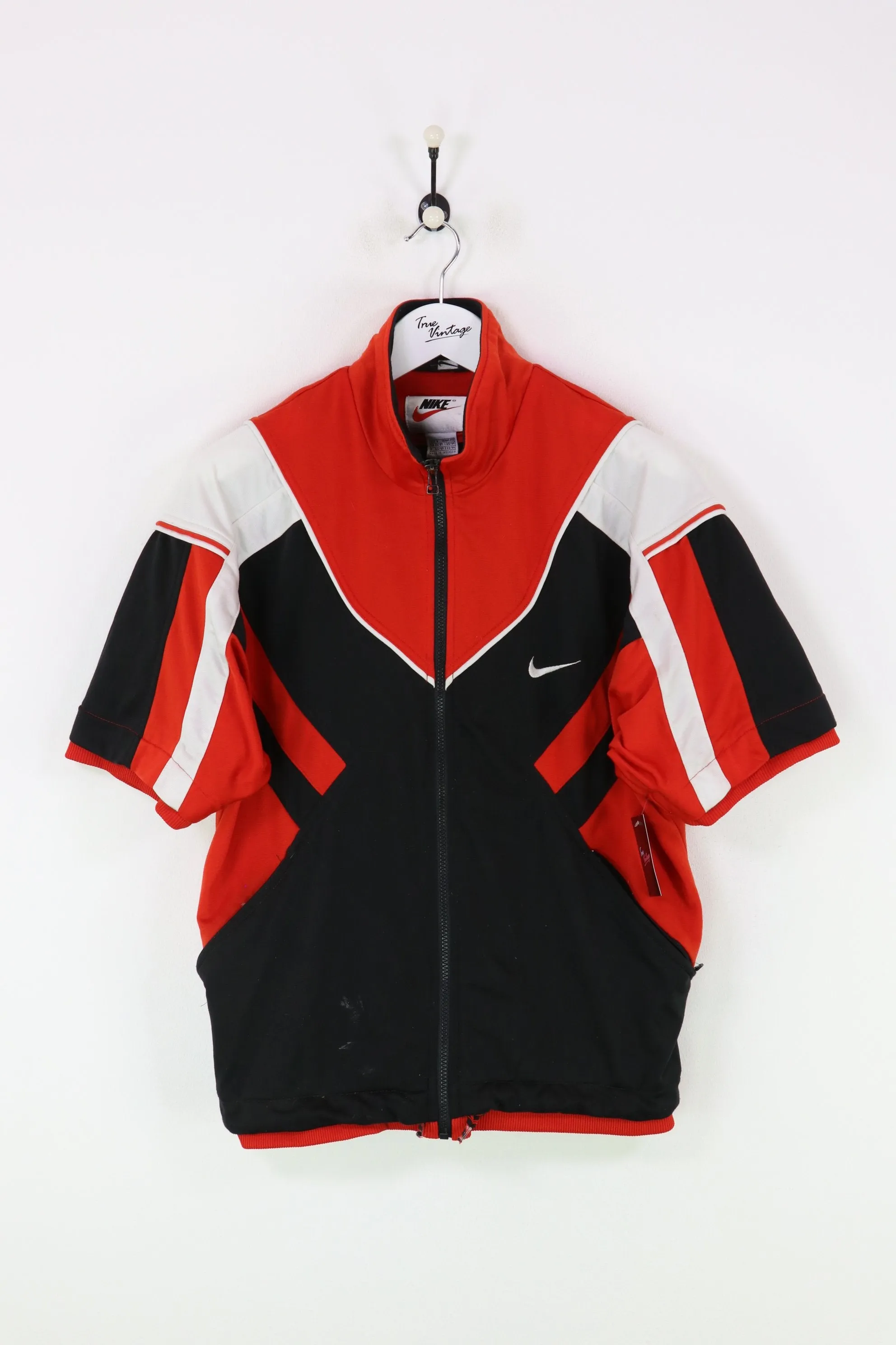 Nike S/S Track Jacket Red/Black Medium