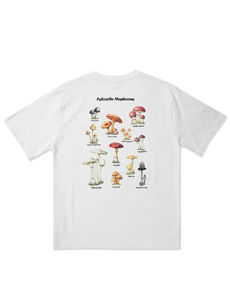 NOBADAY T-BOX MUSHROOM SUMMER OUTDOOR T-SHIRT