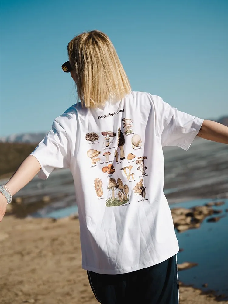 NOBADAY T-BOX MUSHROOM SUMMER OUTDOOR T-SHIRT