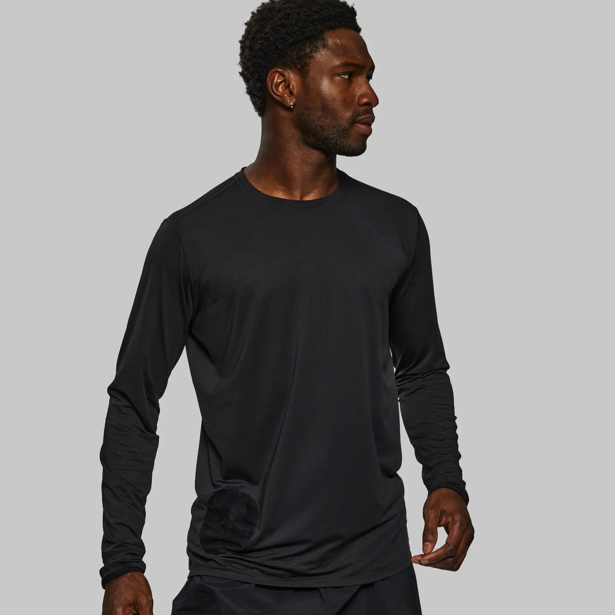 Race to Zero T Shirt. Long Sleeve Black edition