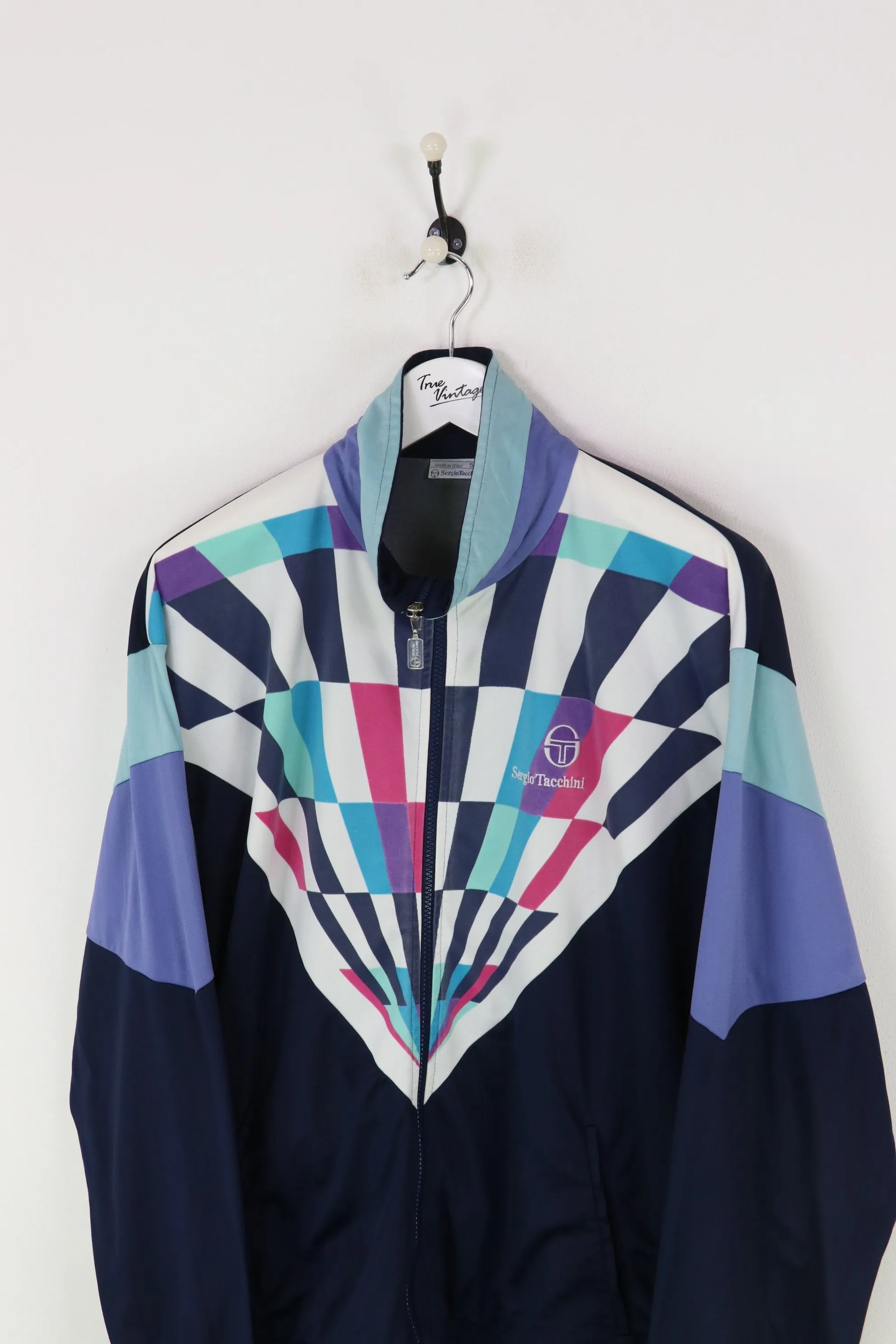 Sergio Tacchini Track Jacket Navy/White/Pink XL