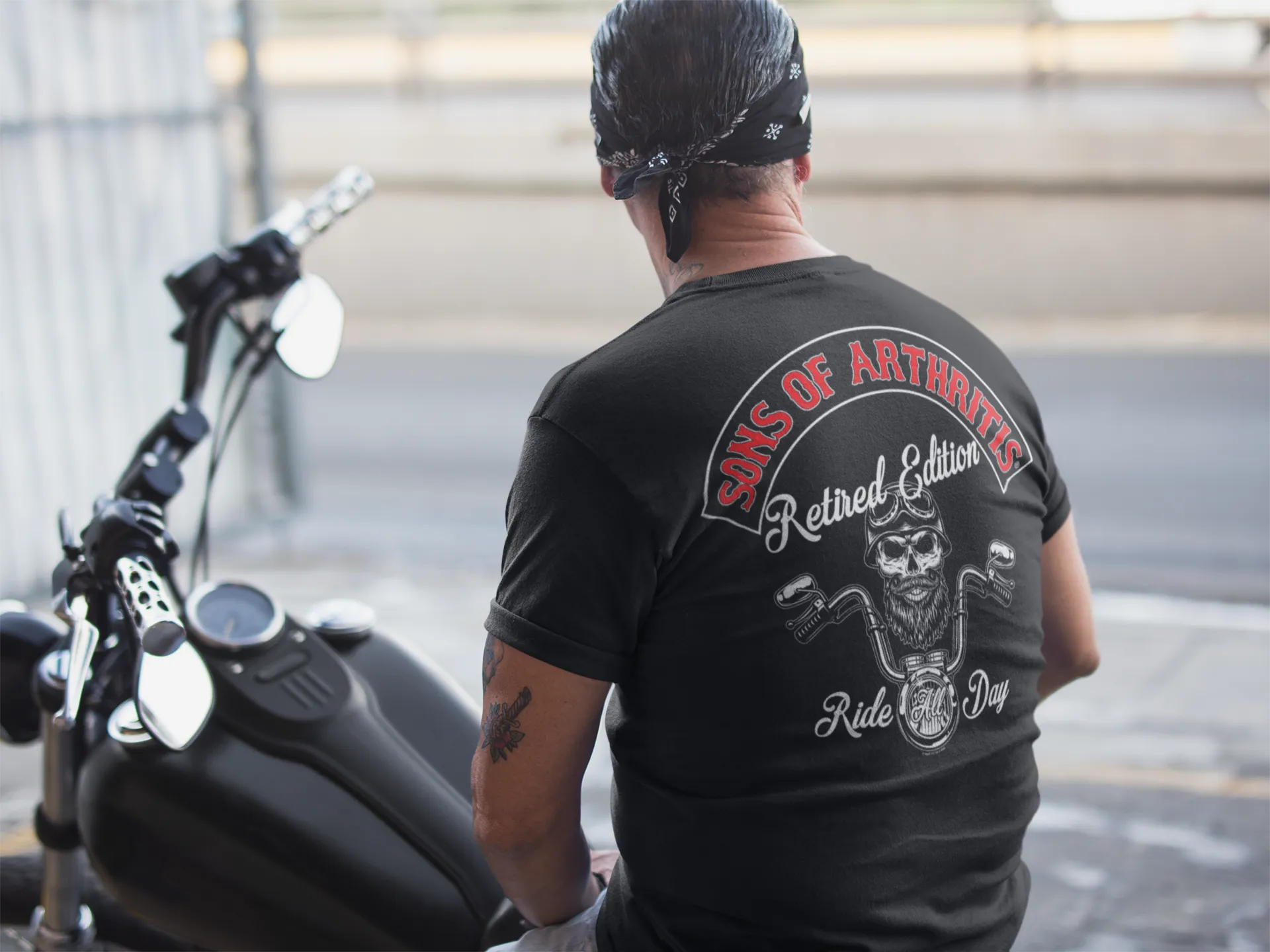 Sons of Arthritis Retired Edition Pocket T-shirt