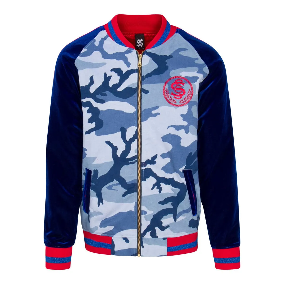 T&C x Star Status Blue Camo Jacket (Limited Edition)