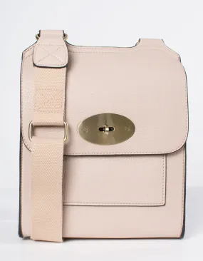 Taupe Messenger Bag