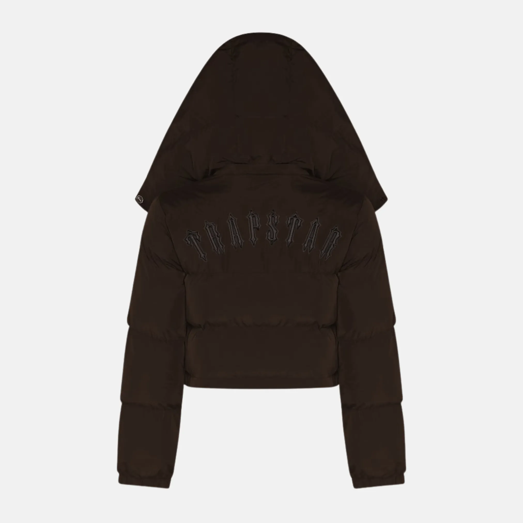 Trapstar Women's Irongate Hooded Jacket - Brown