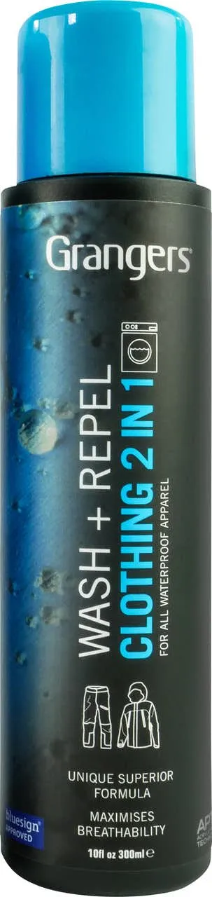 Wash   Repel Clothing 2-IN-1