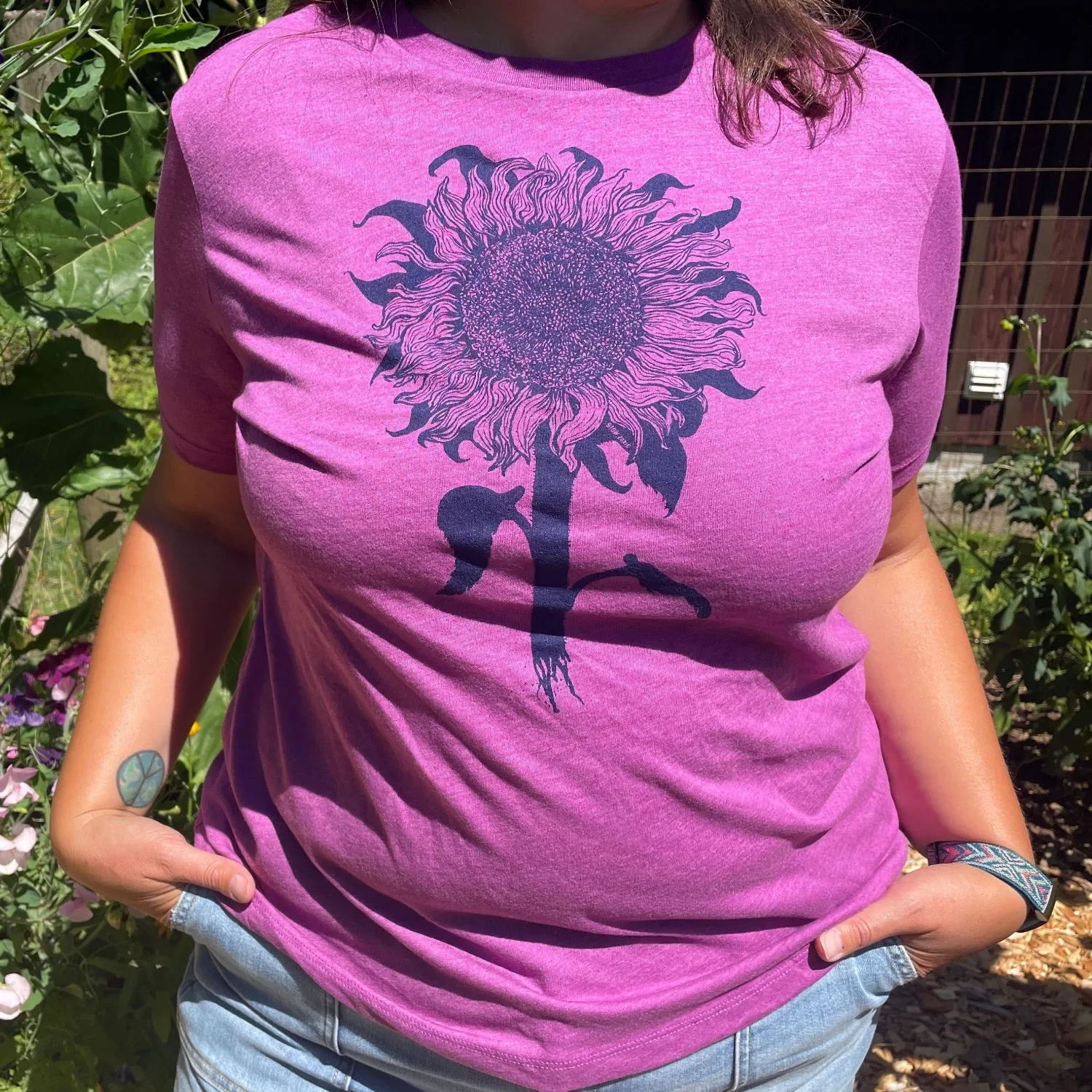 Women's Sunflower T Shirt